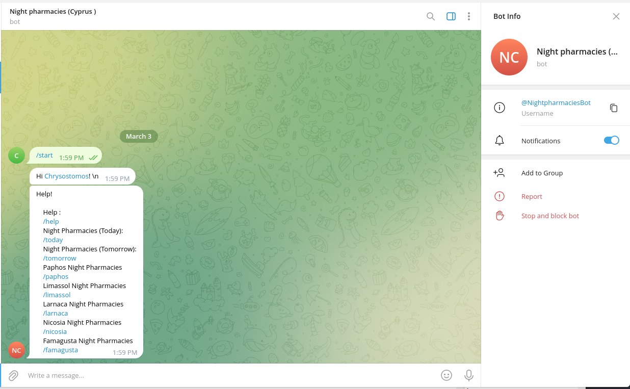 cyprus night pharmacy